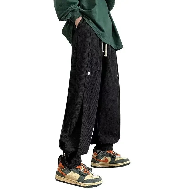 Button Slim Fit Sweatpants